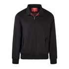 MENS MERC LONDON ORIGINAL MOD HARRINGTON BOMBER JACKET - BLACK XXXL 4XL