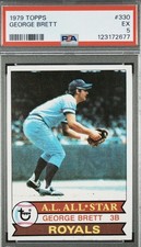 1979 Topps George Brett #330 PSA 5 EX