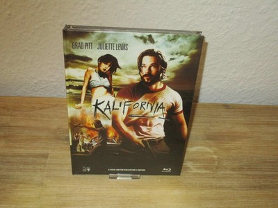 Kalifornia (1993) Blu-Ray Mediabook Cover B (Brad Pitt & Juliette Lewis) NEU&OVP