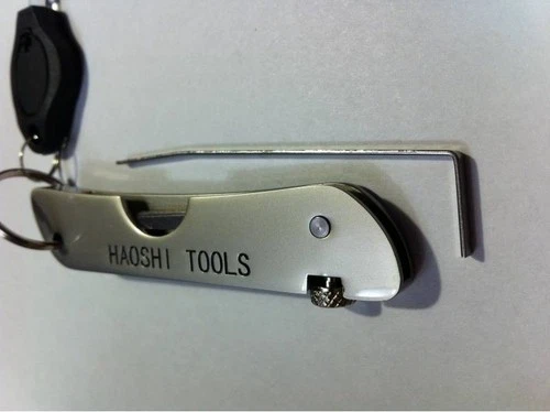 Handy Foldable Decoder Set Key Tool Stainless Steel - Picture 10 of 10