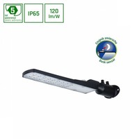 Led 50W StraßEnleuchte 6000Lm Schwarz 140/85° IP65 IK08 Neutralweiß 4000K