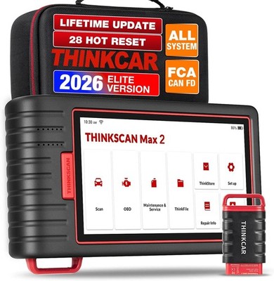 THINKCAR ThinkScan Max 2 Full System Diagnostic 28 Maintenance Functions+ CAN-FD