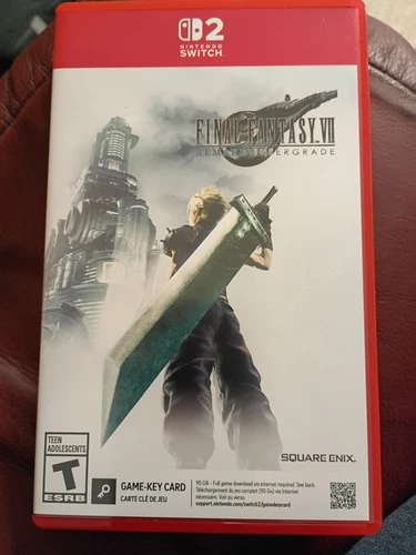 New ListingNintendo Switch 2 Final Fantasy VII Remake Intergrade Game-Key Card NICE!