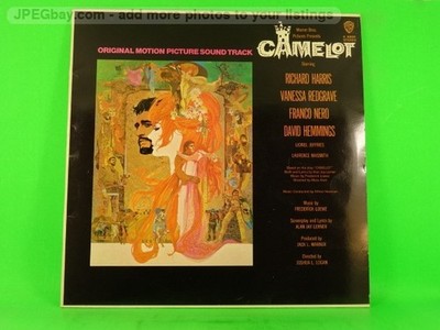 FREDERICK LOEWE CAMELOT (ORIGINAL SOUNDTRACK) (516) 13 Track LP including Pictur