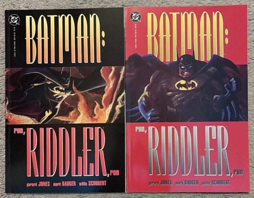 Batman: Run, Riddler, Run (1992 DC Comics) Lot, Book #1, 3, Mark Badger ...