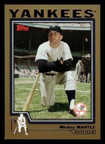 Mickey Mantle [Gold] #2004 2006 Topps Mantle Collection card