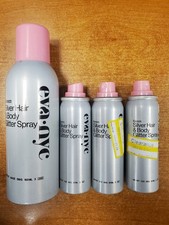 4 Pack: Eva NYC Kweeen Silver Hair/Body Glitter Spray 4.9 oz./1 oz. E7B
