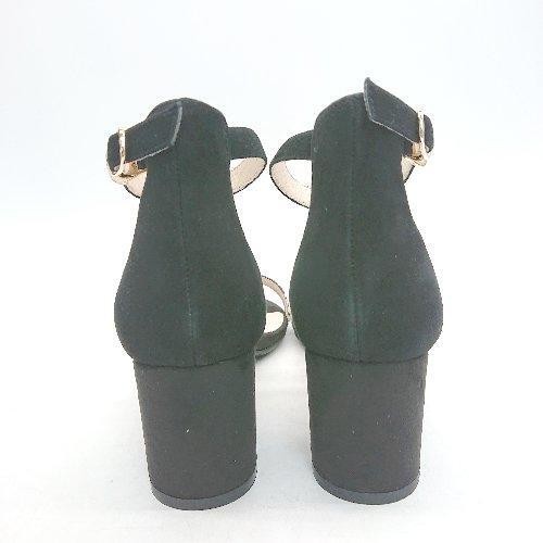 Viola&Emma Thick Heel Suede Python Pattern Ankle … - image 3