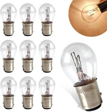 10x 1157 Bay15d 13-smd Led Tail Brake Stop Turn Signal Parking Light Bulbs White