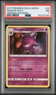 2017 POKEMON SUN & MOON CRIMSON INVASION #38 GENGAR-HOLO PSA 7