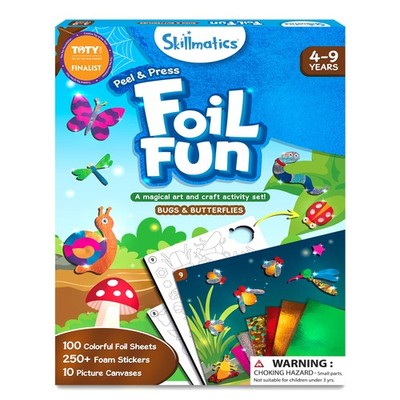 Skillmatics Foil Fun Art Craft Kit Multicolor Mess Free Creative Activity