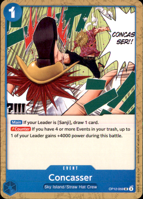 Concasser UC Legacy of the Master OP12-059 NM 2025