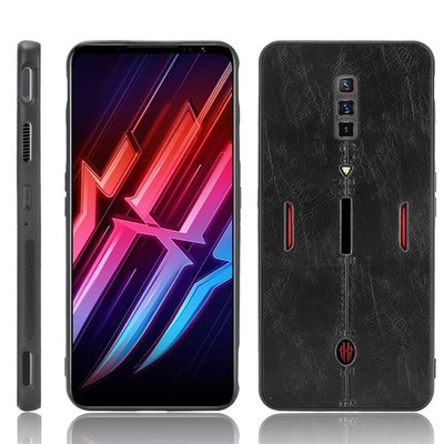 TPU Leather Case Cover Shell Protection for Nubia Red Magic 6/6 Pro 5G Phone