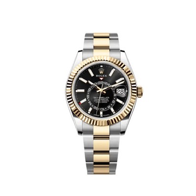 Rolex Sky-Dweller 336933 Stainless Steel Yellow Gold Black Dial Oyster (2026)