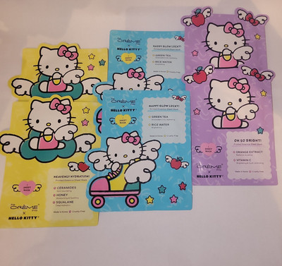 The Creme Shop Hello Kitty by Sanrio Printed Sheet Mask Set of 6