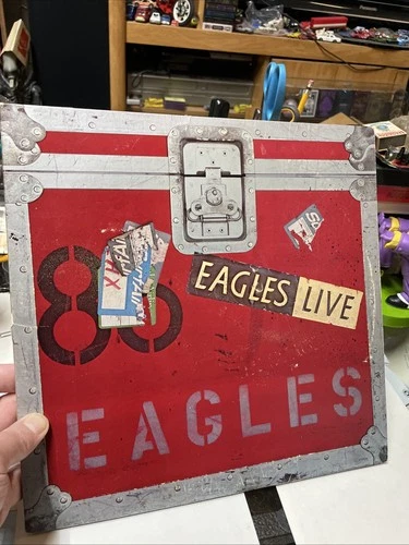 Eagles Live 1980 2X LP Gatefold Vinyl Album Asylum Records Classic Rock