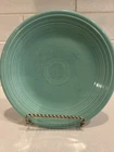 2 Homer Laughlin Fiesta Sea Mist Green  SALAD PLATES 7.25" LEAD FREE Fiestaware