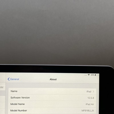 Apple iPad Air 1st Gen 64GB Cellular BLACK 9.7in | eBay