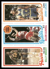 1980-81 Topps Billy Knight / Allen Leavell / John Lucas TL #96 / 104 / 120