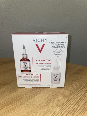 Vichy Laboratoires Liftactiv Vitamin C 0.67oz + Retinol 1.01oz Duo MSRP $72