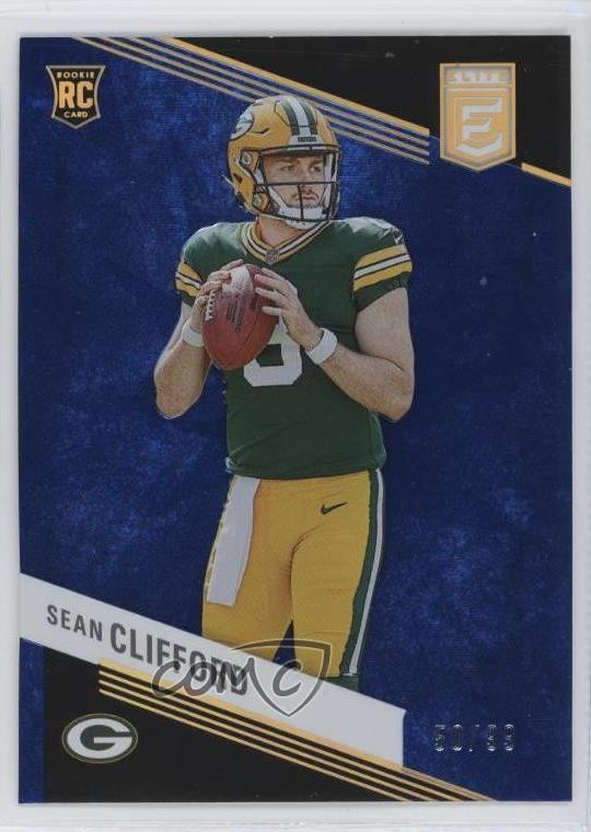 2023 Panini Donruss Elite Rookies Blue 50/99 Sean Clifford #181 Rookie RC 07lk