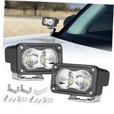 LED Pods Lights, 3 Inch 40W Off Road Light Ditch Light Spot Flood White Combo