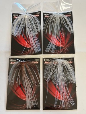 TIEMCO Super Vibration Skirt Gin Wakasagi Crystal White