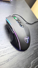 Traggar Gaming-Maus USB kabelgebunden RGB LED...
