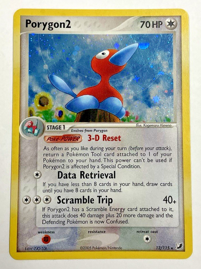 PORYGON 2 12/115 UNSEEN FORCES HOLO