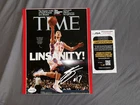 Jeremy Lin Signed Autographed 8x10 JSA Linsanity Time Magazine New York Knicks