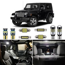 Autogine 7-piece Canbus Led Interior Light Kit For Jeep Wrangler Jk 2-door 07-18 Autogine 7-piece Canbus Led Interior Light Kit For Jeep Wrangler Jk 2-door 07-18