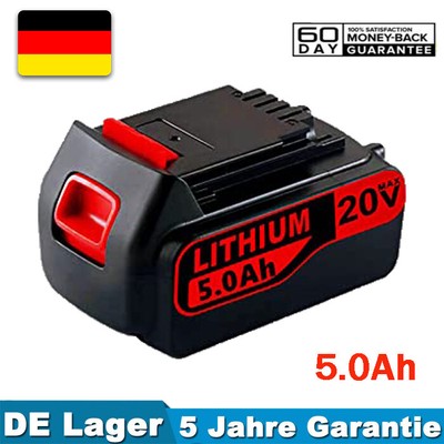 Neu 20Volt MAX Li-Ion LBXR20 Akku für Black & Decker LBX20 LB20 LB2X4020 LCS120