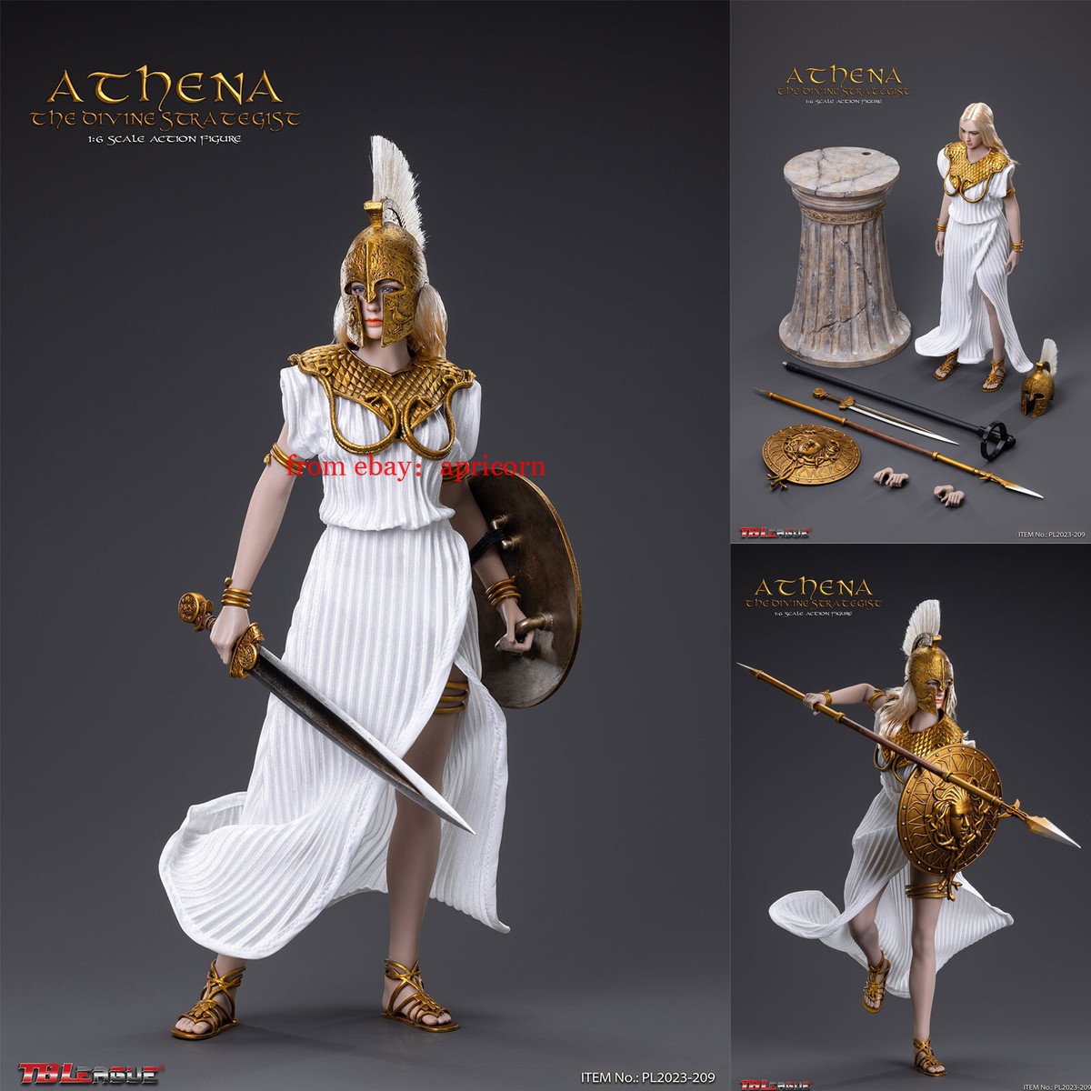TBLeague PL2023-209 Athena 1/6 Action Figure Model Collectible