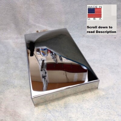 2003-2006 SSR Fuse Box Lid Cover Polished Stainless engine chrome dress Chevy
