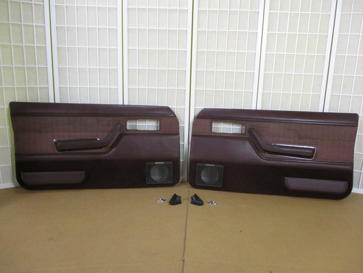 84-96 Jeep Cherokee XJ 2 Door Left Right Maroon Interior Power