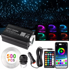 500pcs Home Car Headliner Star Light kit Roof Twinkle Ceiling Lights Fiber Optic