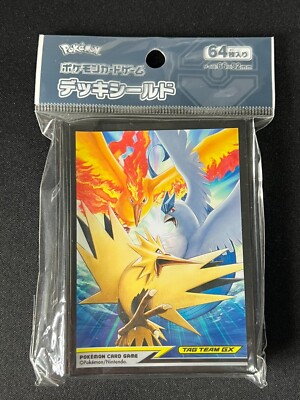 Moltres Zapdos Articuno TAG TEAM GX 64 Sleeves Pokemon Center