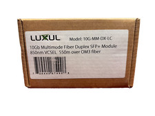 Luxul 10G-MM-DX-LC, 10gb Multimode Fiber Duplex SFP+ Module - NEW!
