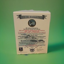 AIR NATIONAL GUARD - TENNESSEE / 120TH AIRLIFT WING~CERTIFICATE OF COMMENDATION
