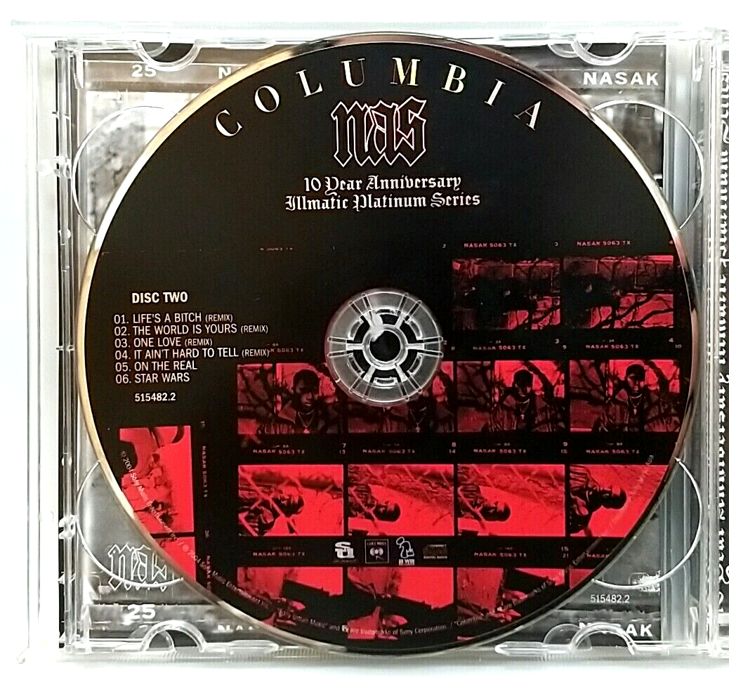 CD) Nas – 10 Year Anniversary Illmatic Platinum Series , 515482.2