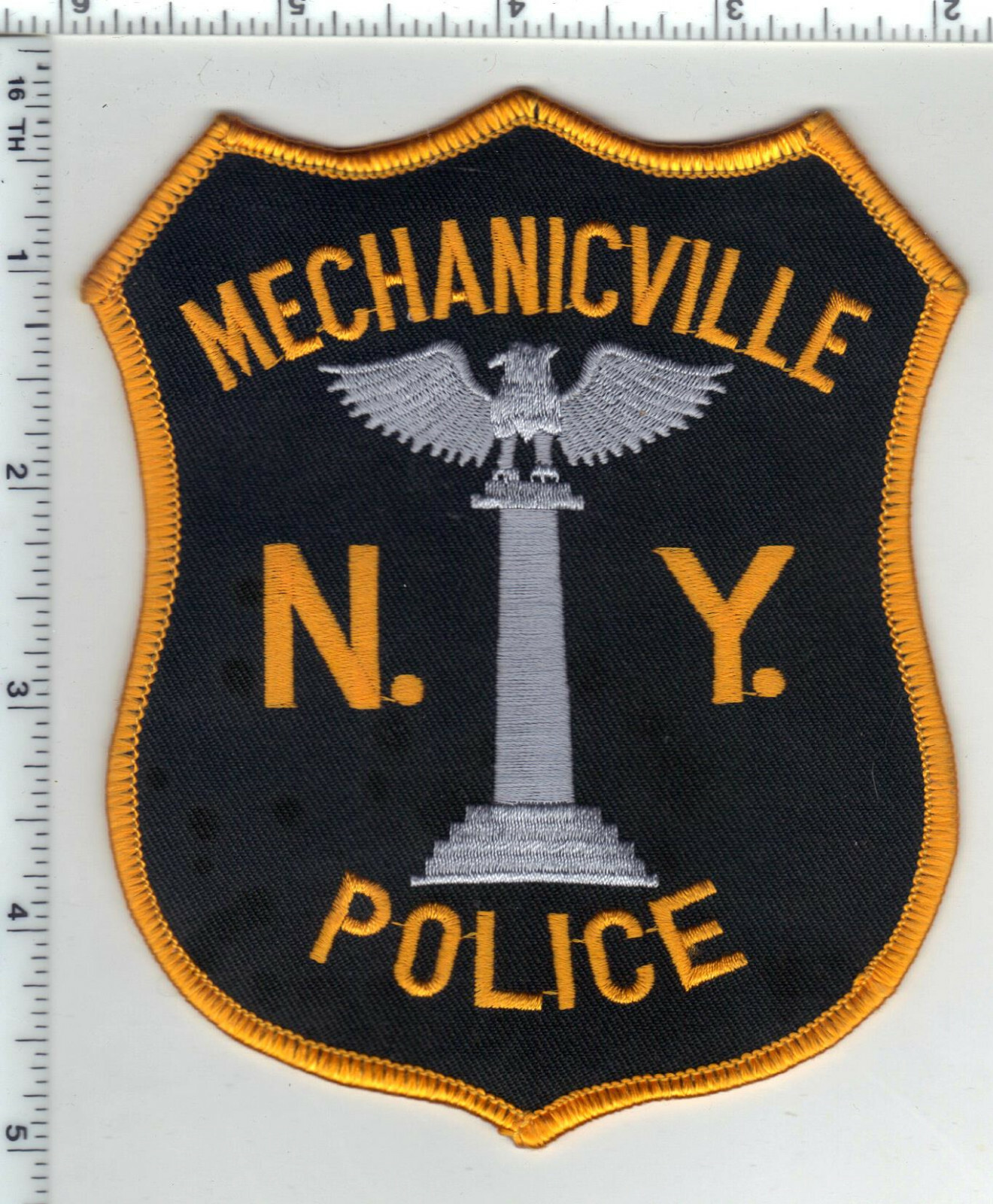 Mechanicville Police (New York) 1st Issue Shoulder Patch eBay