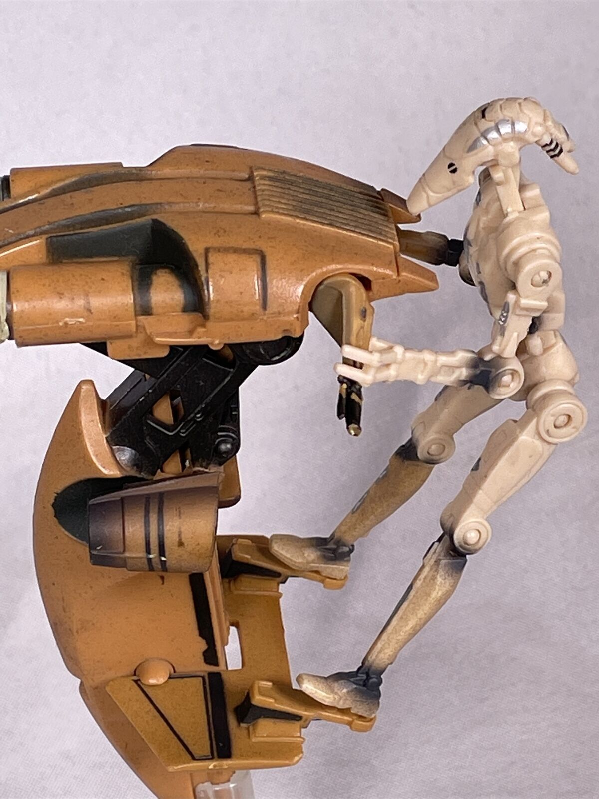 STAP and Battle Droid from Star Wars - The Phantom Menace by AMT