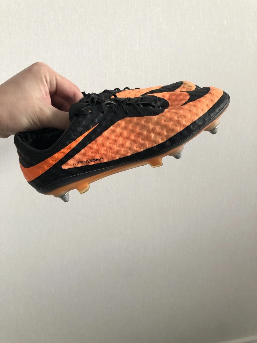 Nike Hypervenom FG Orange US7 UK6 Cleats | eBay