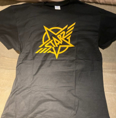 STARZ OFFICIAL T-shirt yellow on black NOT Foreign Bootleg Richie Ranno 2X !