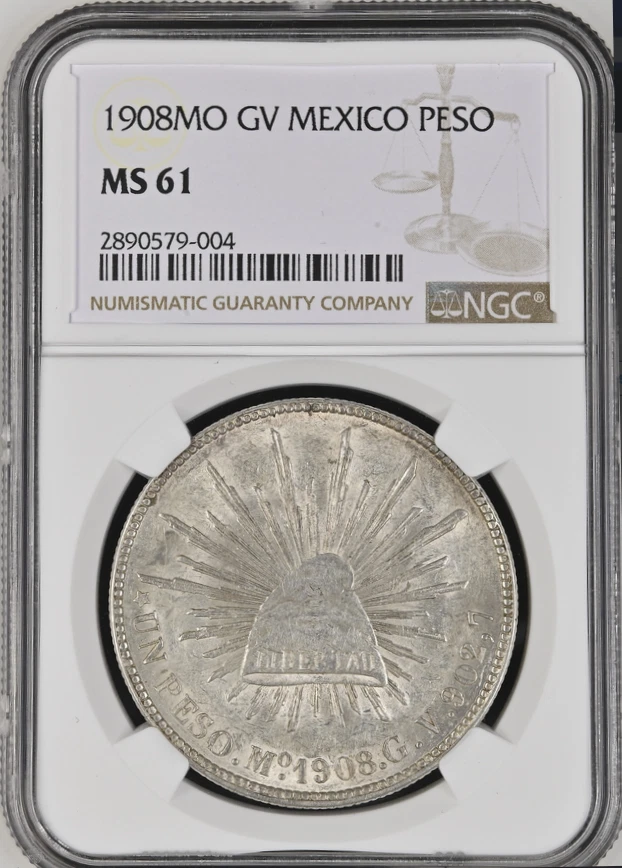 1908 Year Silver Mexican Coins for sale | eBay