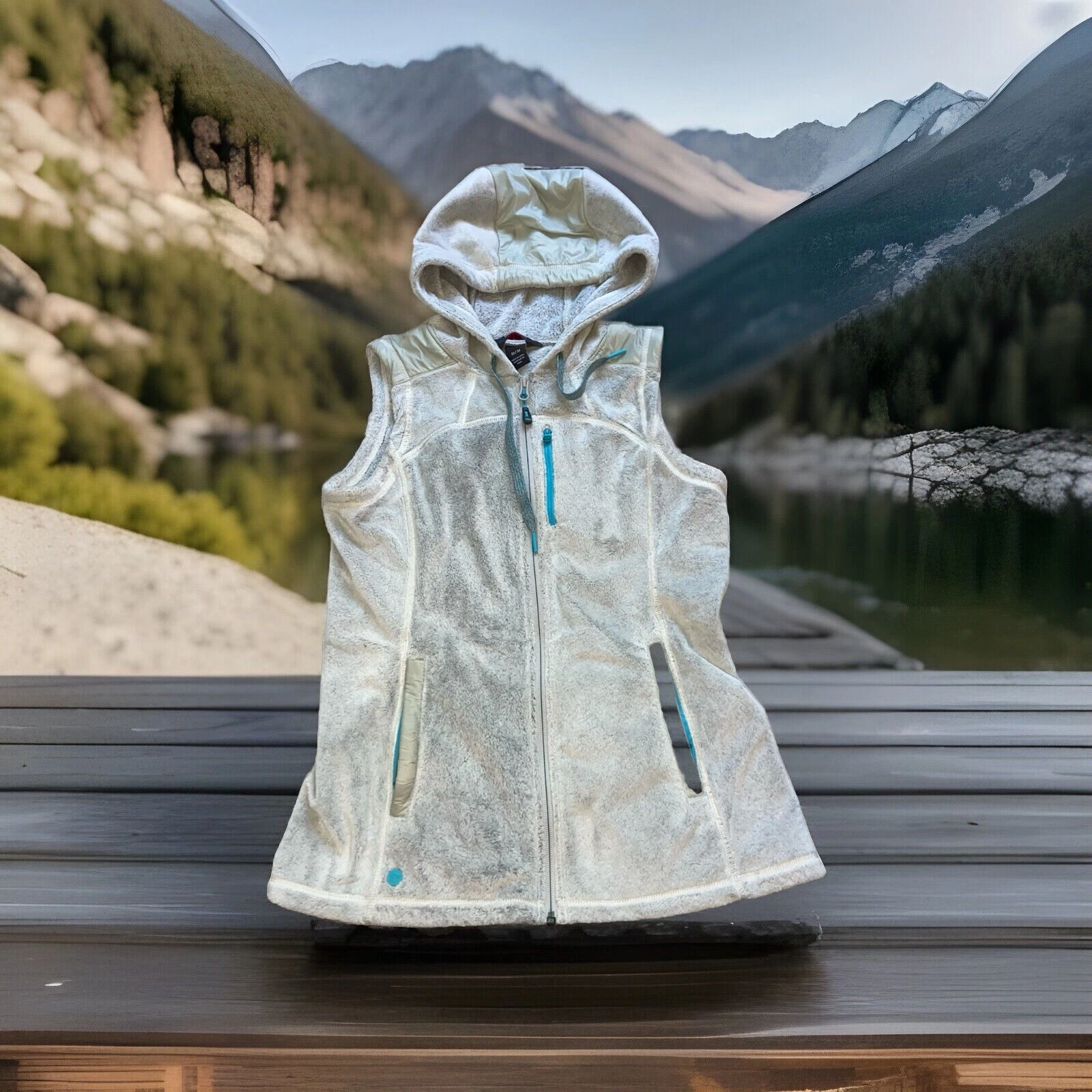 outdoor-research casia hooded high pile fleece fitted jacket