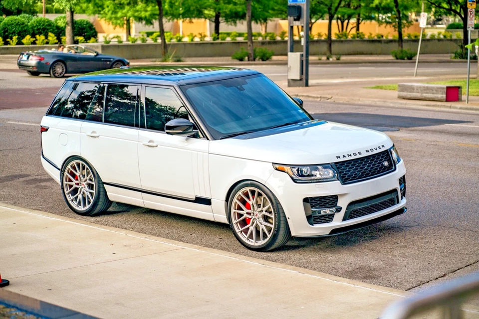 BKM 2014+ Range Rover Full Size L405 SVO Style Front Bumper Set - Image 2 of 4