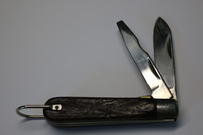 Klein Tools electrician tool company 2 blade pocket knife SUPERB COND. & SHARP