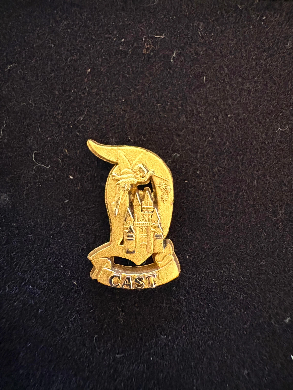 Disney Pin Cast Member Tinker Bell Castle Pin