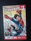 AMAZING SPIDER-MAN #1 HIGHER GRADE 2014 1ST APP CINDY MOON (SILK) NEW TV SHOW!